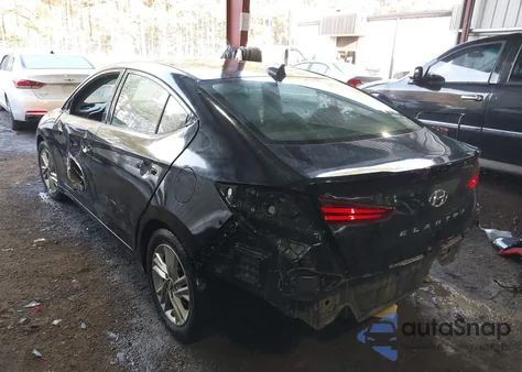 2019 Hyundai Elantra Sel from USA, damaged, VIN 5NPD84LF4KH421680